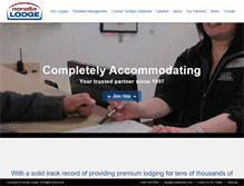 Tablet Screenshot of noraltalodge.com